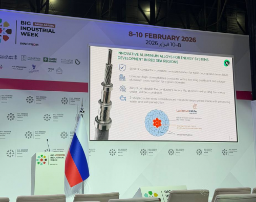 ГК "Людиновокабель" представила свои решения на выставке ИННОПРОМ в Саудовской Аравии